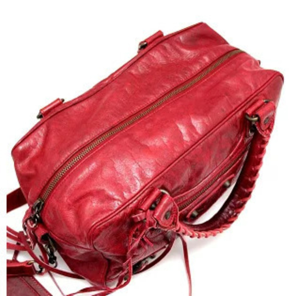 Balenciaga The Twiggy Bag Leather Red - Picture 4 of 6